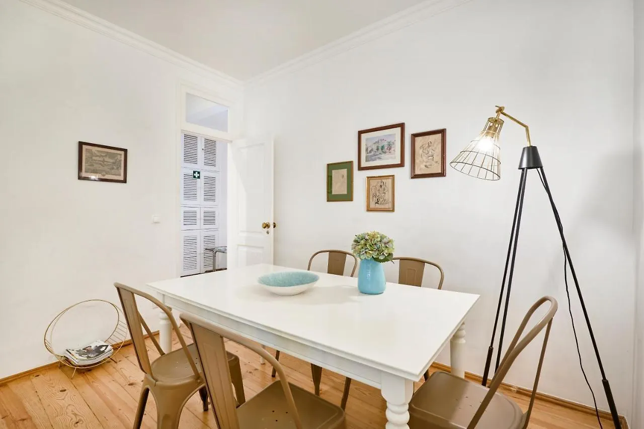 Spacious Bairro Alto Apartment With Courtyard, By Timecooler Lisbon Portugal