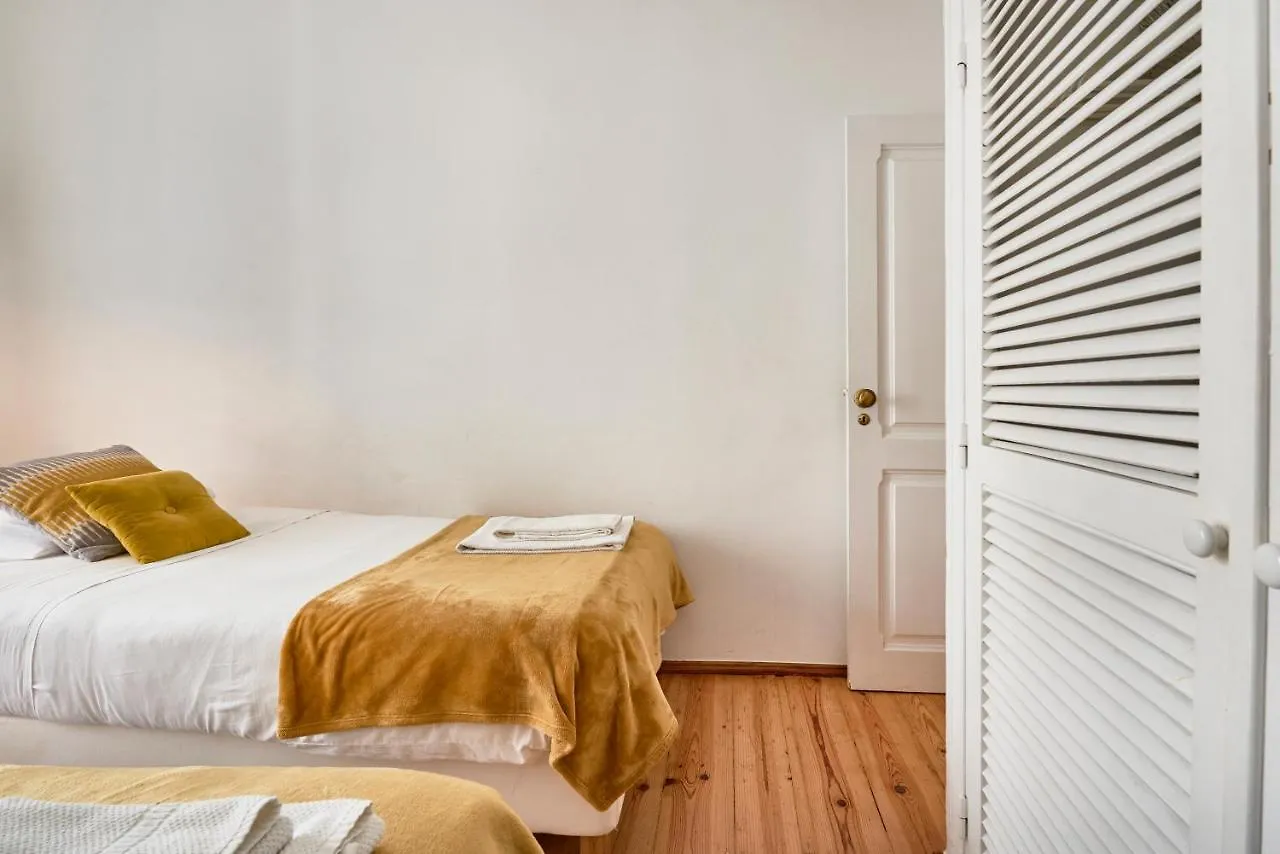 Spacious Bairro Alto Apartment With Courtyard, By Timecooler Lisbon Portugal